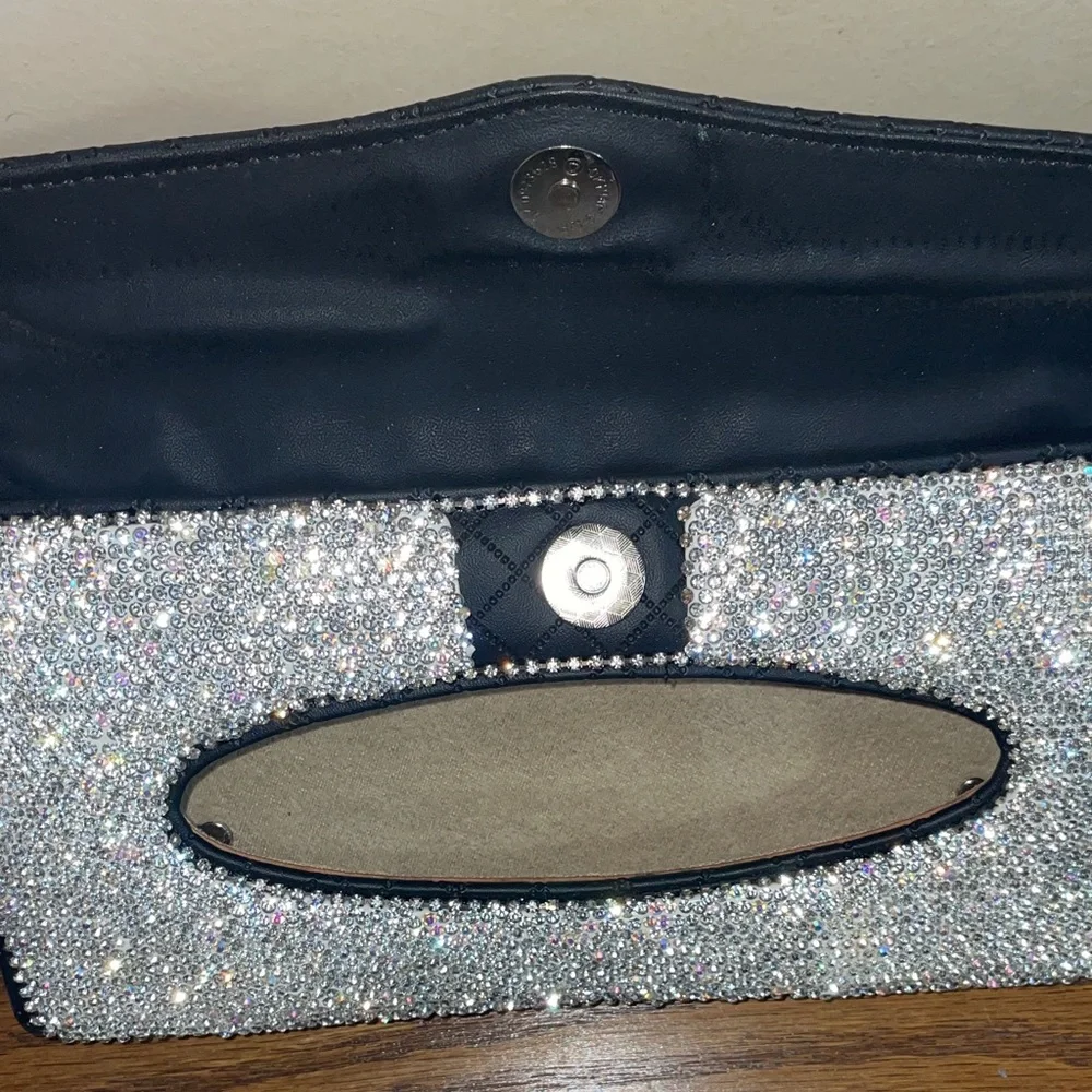 Sparkling Rhinestone Car Accessories Set
